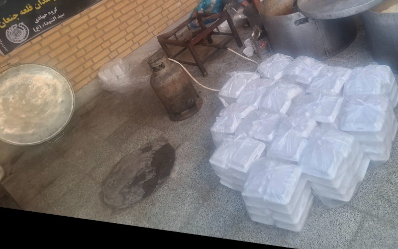 برپایی موکب ومراسم چهلم رهبر