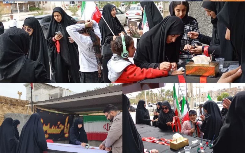 کمک مالی وارسال بسته های فرهنگی برای ادامه فعالیت موکب