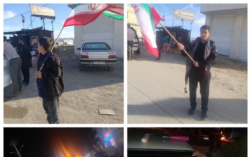 برگزاری ایستگاه صلواتی در روستای مادوان سفلی