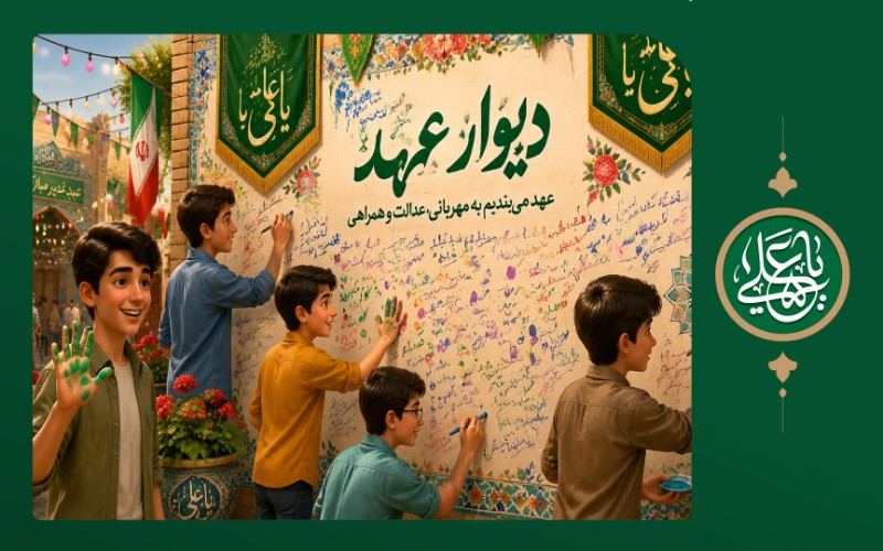 دیوار عهد (برپایی دیوارنگاره تعاملی عهد علوی )