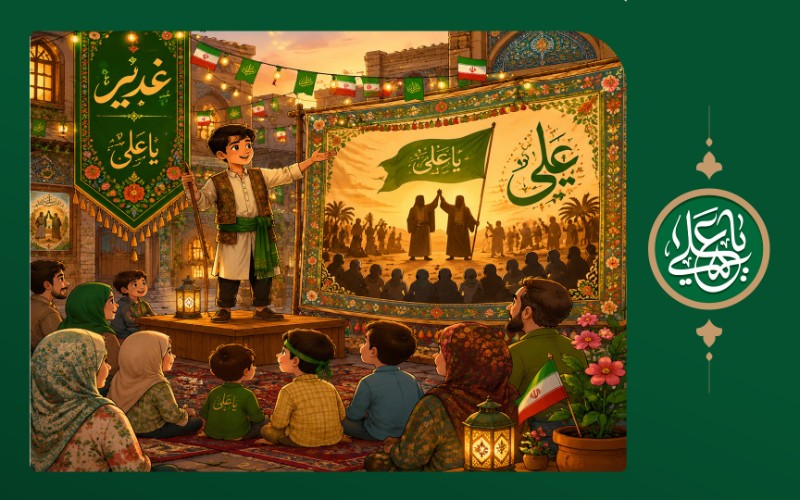 پردهخوانی علوی (روایتگری حماسه غدیر)