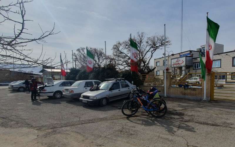حضور دوچرخه سواران در اجتماع حماسی مدافعین وطن