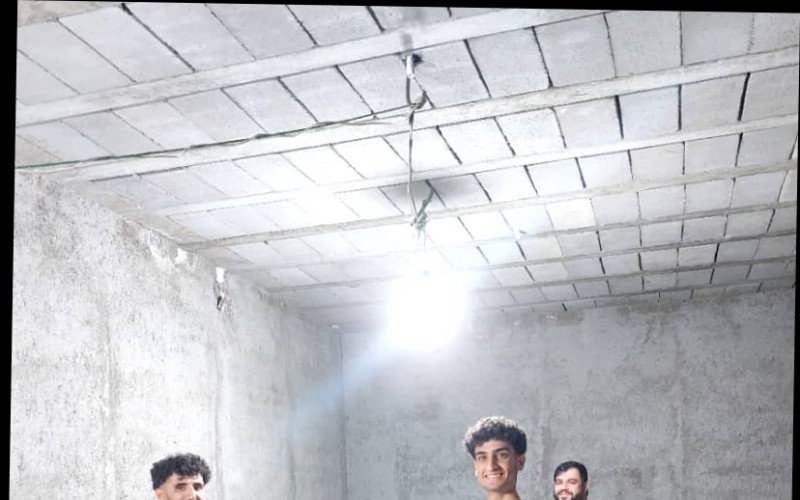 سفیدکاری موکب در مرز چذابه