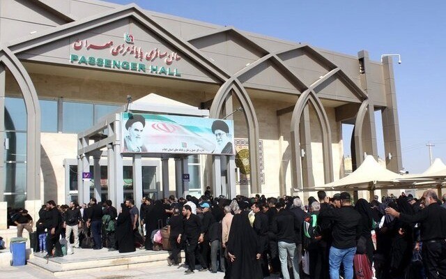 موکب انصار الحسین ایلام مستقر در مهران