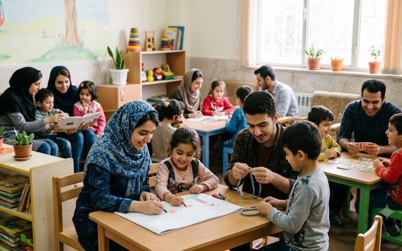 همراهی با کودکان پرورشگاه؛ بازی و آموزش مهارتهای زندگی