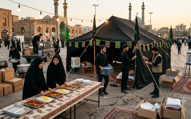 کمک در اعزام کربلا اولی های نوجوان در اربعین