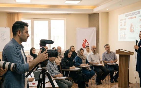 عکاسی و فیلمبرداری از برنامههای کانون هموفیلی ایران در اصفهان