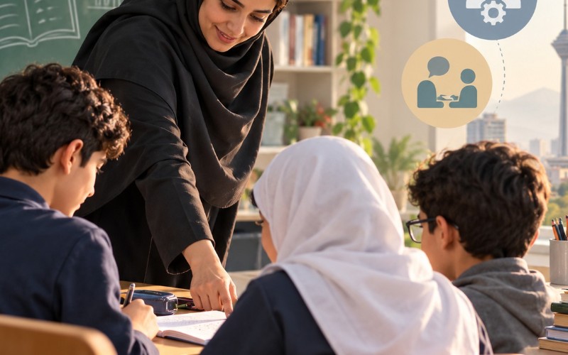 فعالیت آموزشی در مقاطع اول تا دوازدهم