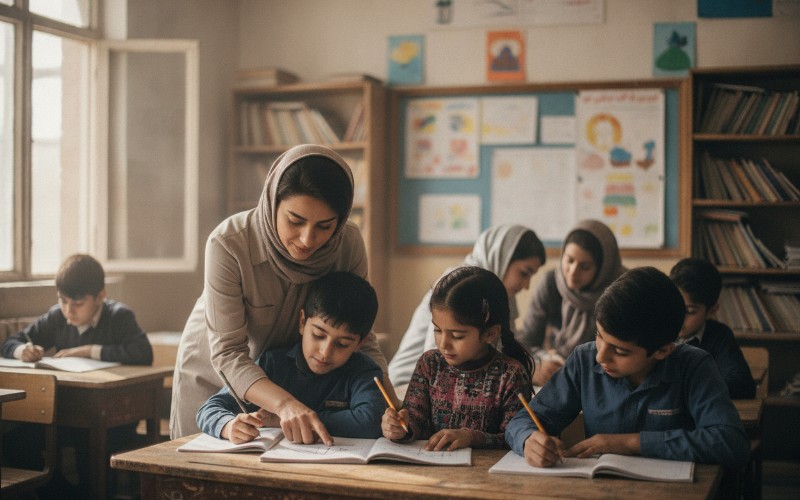 تدریس به کودکان و دانشآموزان بیسرپرست و بدسرپرست