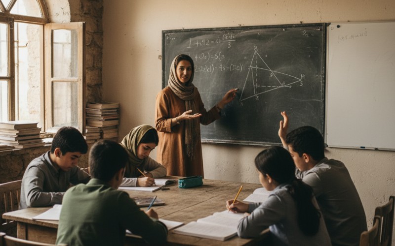آموزش درس ریاضی متوسطه دوم